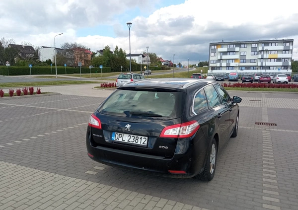 Peugeot 508 cena 51900 przebieg: 179000, rok produkcji 2015 z Polkowice małe 67